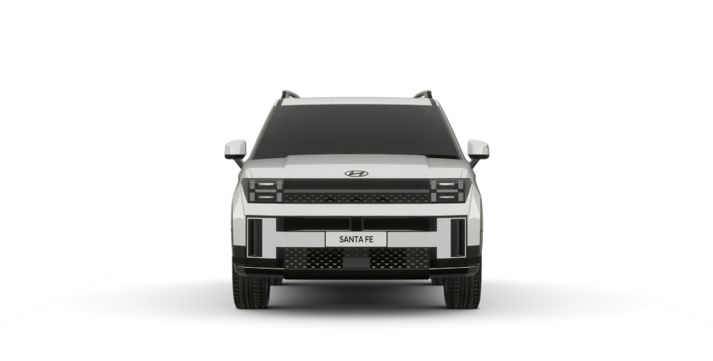 All-New SANTA FE Optic White Matte (*Add Rp 3.5 Juta)