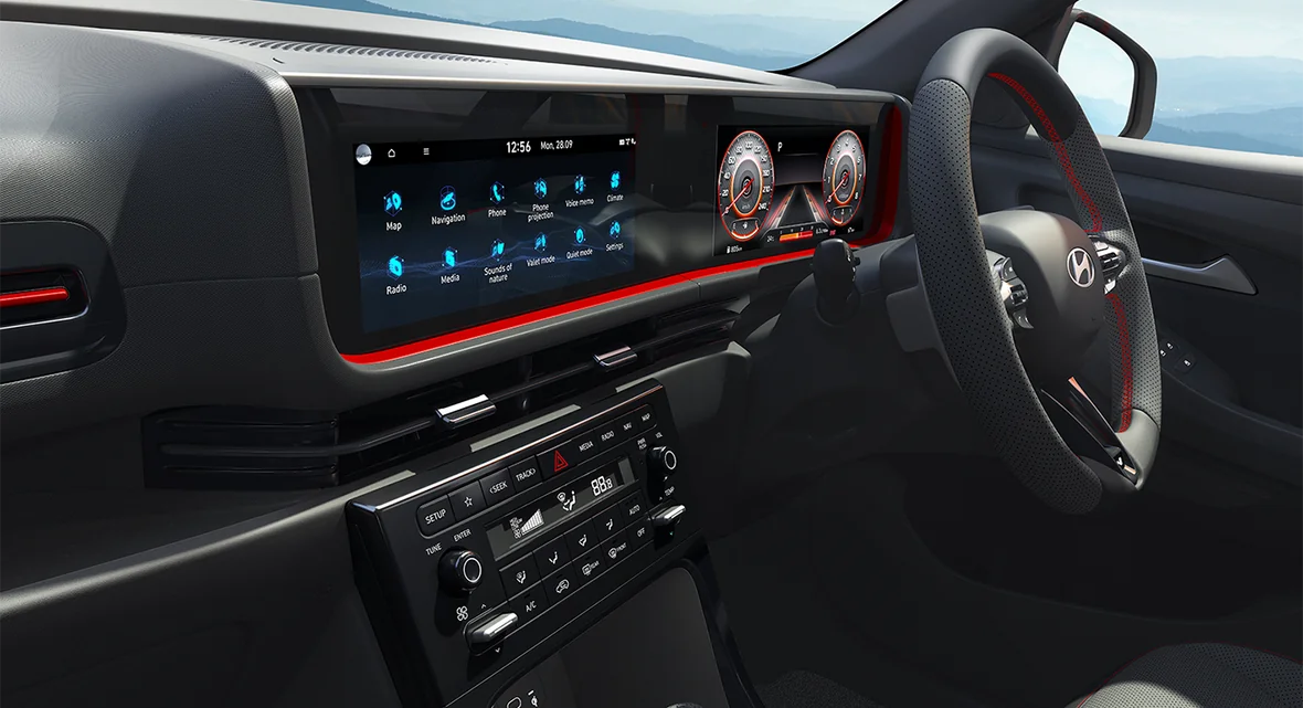 Panoramic Integrated Display 10.25"