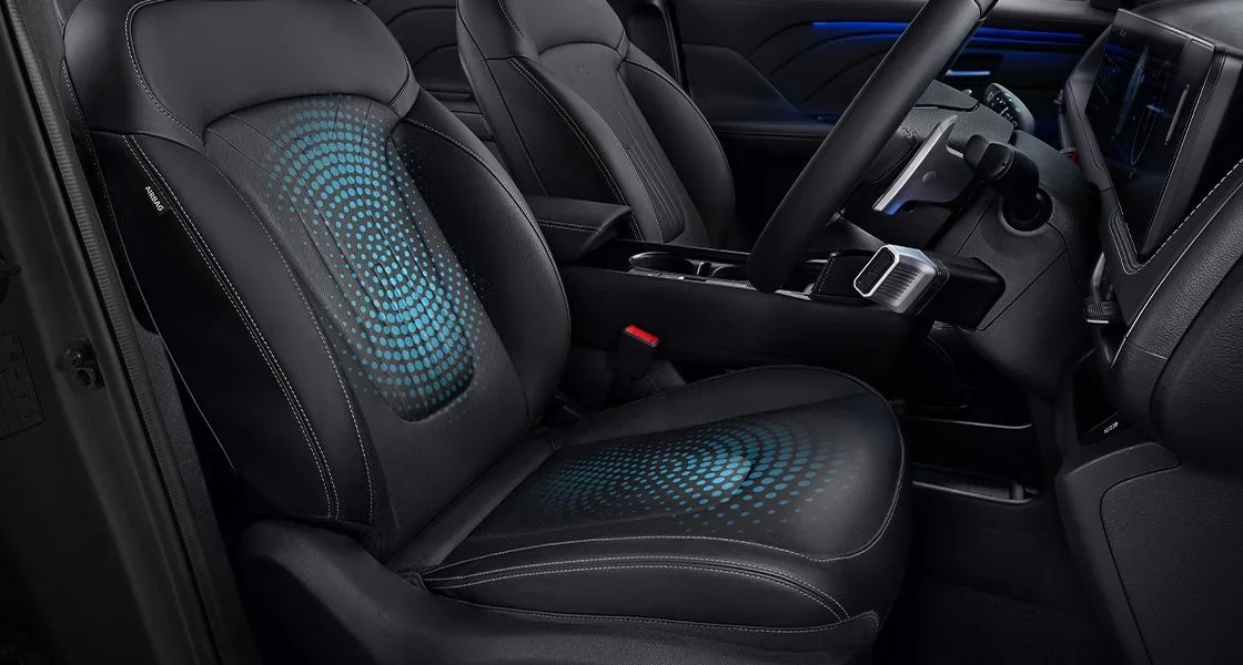 Driver Ventilated Seat & Driver Power Seat (8-way)